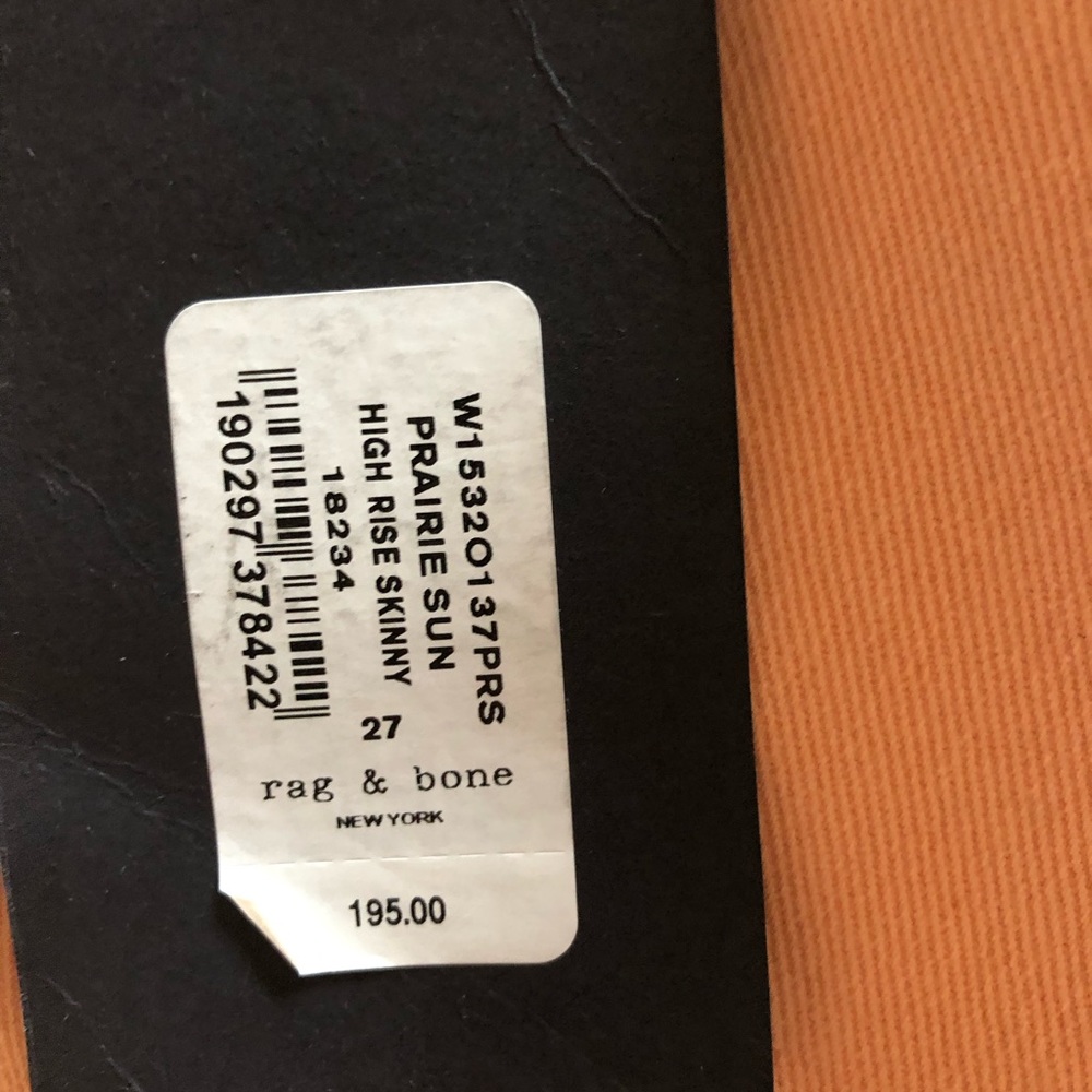 Rag & Bone Hi Rise skinny jeans - Picture 5 of 6